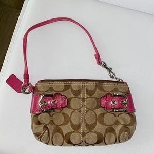 Coach wristlet